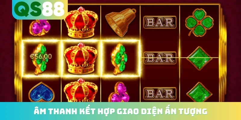 Nổ Hũ Miễn Phí - Hành Trình Chinh Phục Kho Báu Khổng Lồ 4 Âm thanh kết hợp giao diện ấn tượng