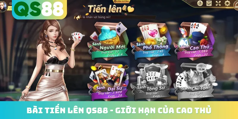 Bài Tiến Lên QS88 - Thách Thức Giới Hạn Của Cao Thủ 1 Bài tiến lên QS88