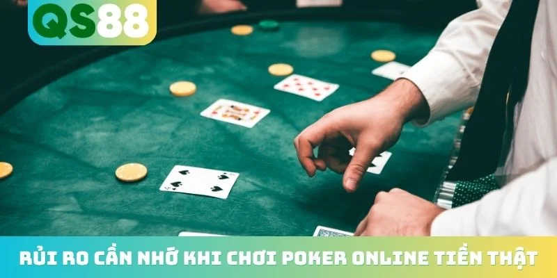 Mẹo Chơi Poker Online Tiền Thật - 5 Cách Thắng Lớn Mỗi Ngày 5 Rủi ro cần nhớ khi chơi poker online tiền thật
